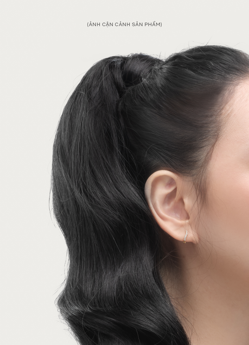 ponytail cận cảnh 51cm