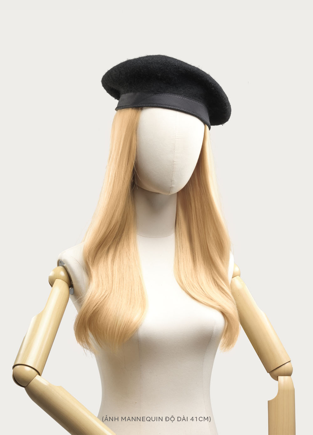 Tóc nối tại nhà Vàng Tẩy 41cm (ngang ngực)